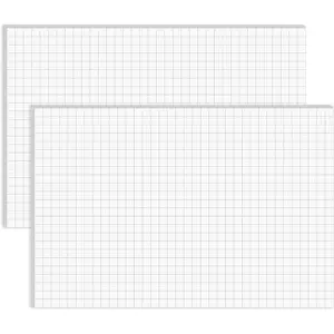 (2-Pack) Graph Paper Pad - 36" x 24" Large Graph Paper, 60 Sheets/120 Pages, 4"x4" Ruled Grid Paper for Engineer Architect Designer Mathematician Draftsmen Sketch House Commercial
