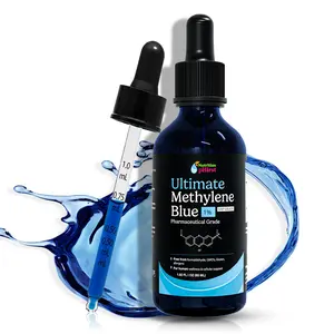 Nutrition pHirst Methylene Blue 1% USP Grade Liquid for Cellular Energy & Focus Support | Lab-Tested Pharmaceutical Formula (50 mL / 1.69 FL OZ) Healthcare Glass Dropper