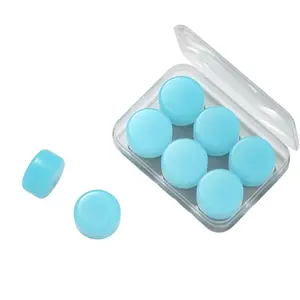 Moldable Silicone 18pcs Reusable Sleeping Earplugs, Ideal for Concerts, Swimming, Snoring, Airplane, Comfortable and Durable