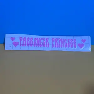 Passenger princess car decal