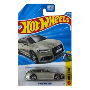 Hot Wheels Mainline '17 Audi RS 6 Avant Light Silver HW Euro 2/10