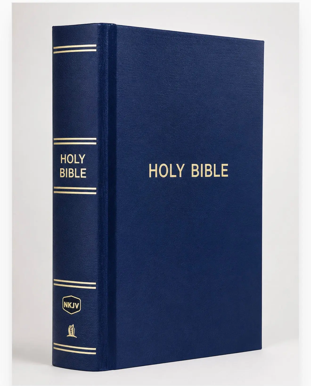 Holy bible NKJV Pew Bible – Large Print – Hardcover – Blue – Letter Edition – Comfort Print