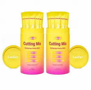 2 Piece LeeFar Cutting Drink Mix – | XX Strawberry Açaí Flavor – | (30 Servings)