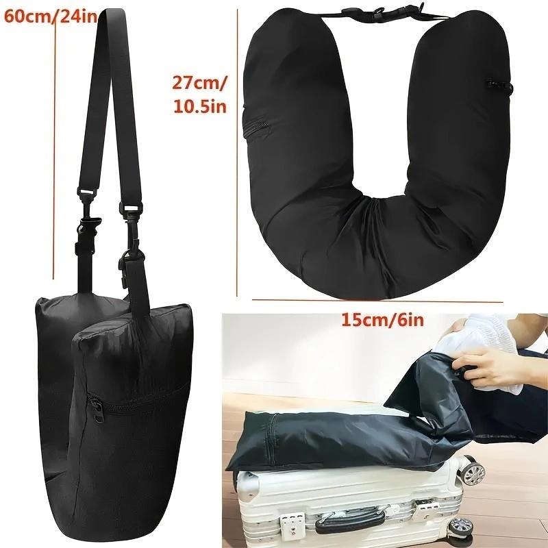 Travel Neck Pillow, Portable Travel Essentials, Lightweight Versatile Luggage Carry On Travel Accessories