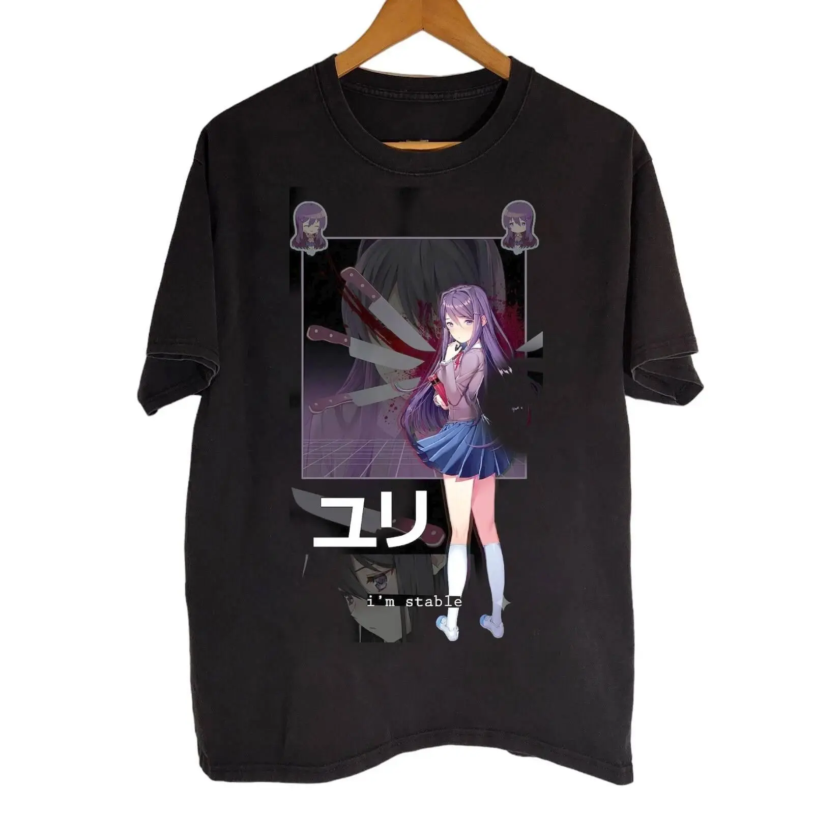 Doki Doki Literature Club Just Monika Gift For Fans T Shirt QG27702