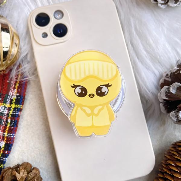 K-Pop Universe Phone Grip, Aesthetic Skzooo Pop Socket, Idol Gift for Fans & Teen, Korean Style Kindle Holder, Gift For Music Fan