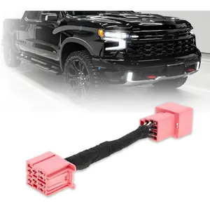 All Lights Mod 6 High Mod for 2024 2025 GMC Sierra Chevy Silverado 2500 3500 Refreshed & 2022-2025 GMC Sierra Chevy Silverado 15000 Refreshed Fog/Low Beams on When High Beams on, Fog Light Always on Fog