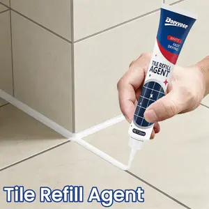 Multi-Purpose RV Tile Grout Sealer, Universal Joint Filler Paint, Adhesive, Waterproof Anti-Leak, Effective Gap Fill for Rvs, Bathrooms, Kitchens, Floors, Fast Drying Adhesive
