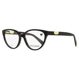Longchamp Cat Eye Eyeglasses LO2764 001 Black 53mm