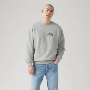 Levi's Men's Logo Crewneck Relaxed Fit Sweatshirt