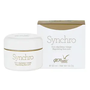 Gernetic Synchro Cream for Hydration & Collagen Support - 50ml Daily Moisturizing Barrier Repair for All Skin Types