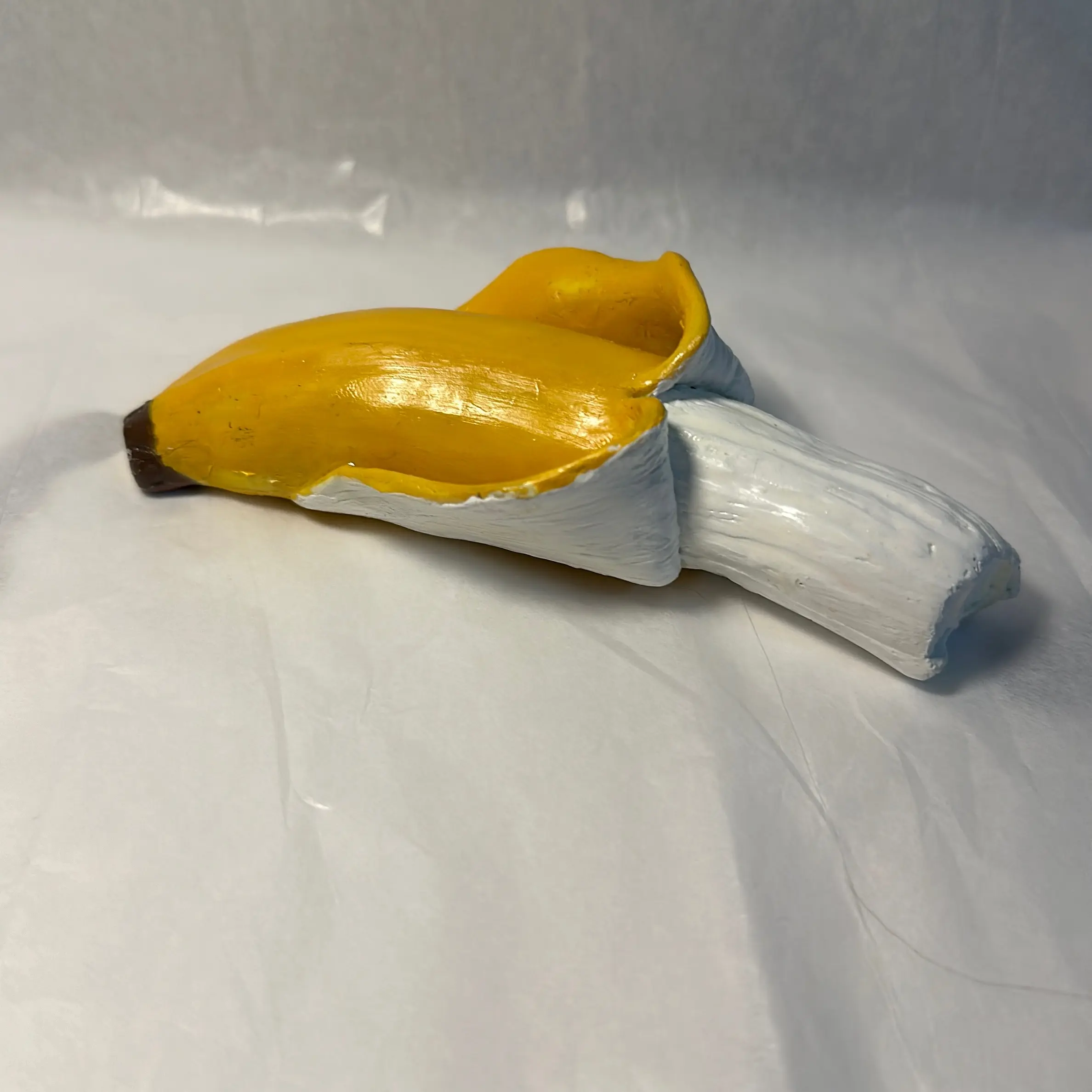 Cute banana homemade sculpture