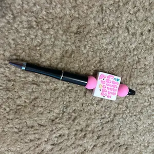 Beaded pen