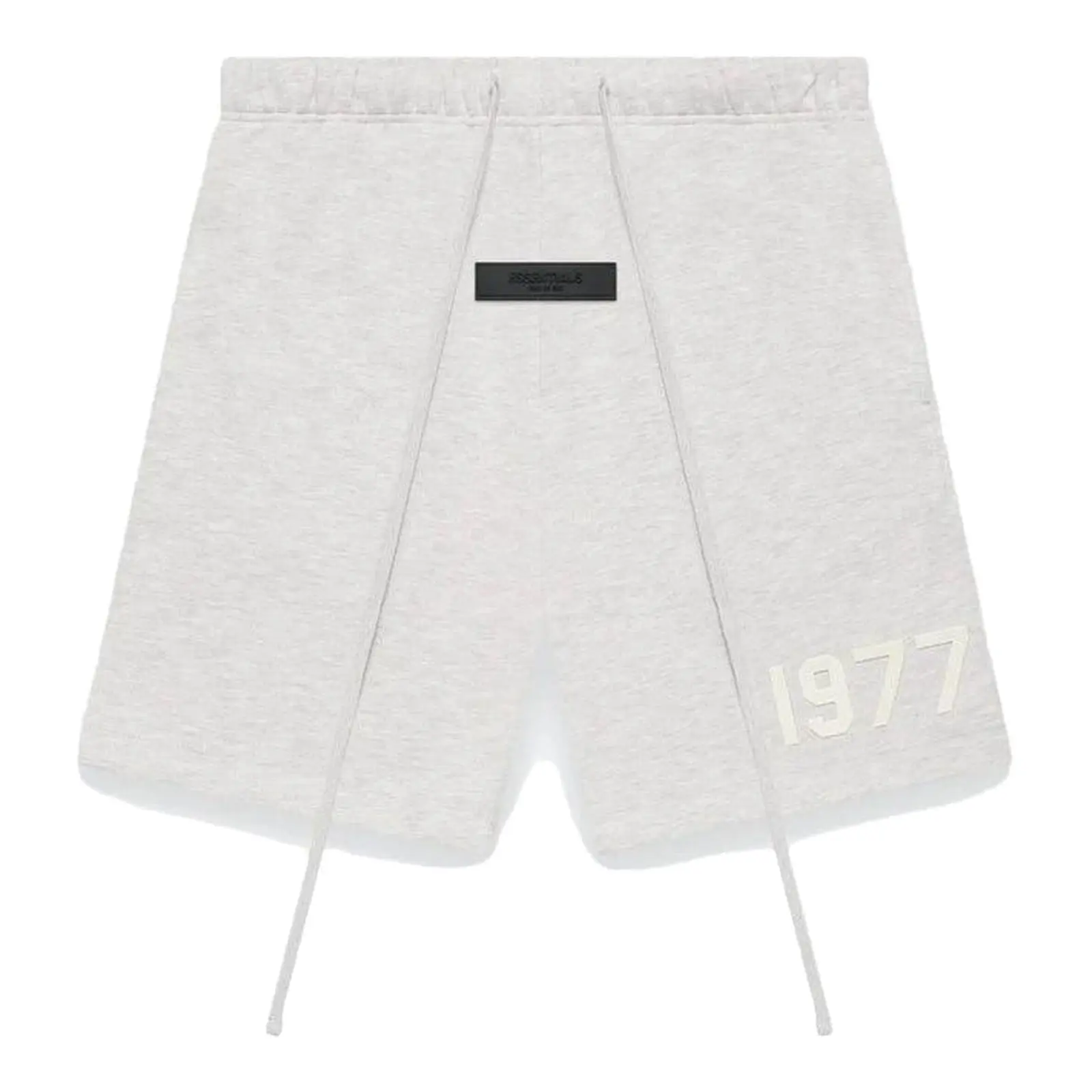 Original Casual Shorts for Men, Solid Streetwear in Light Oatmeal, 100% Authentic with Unisex Sizing, Menswear