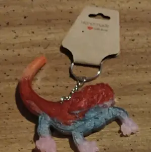 lizard keychain