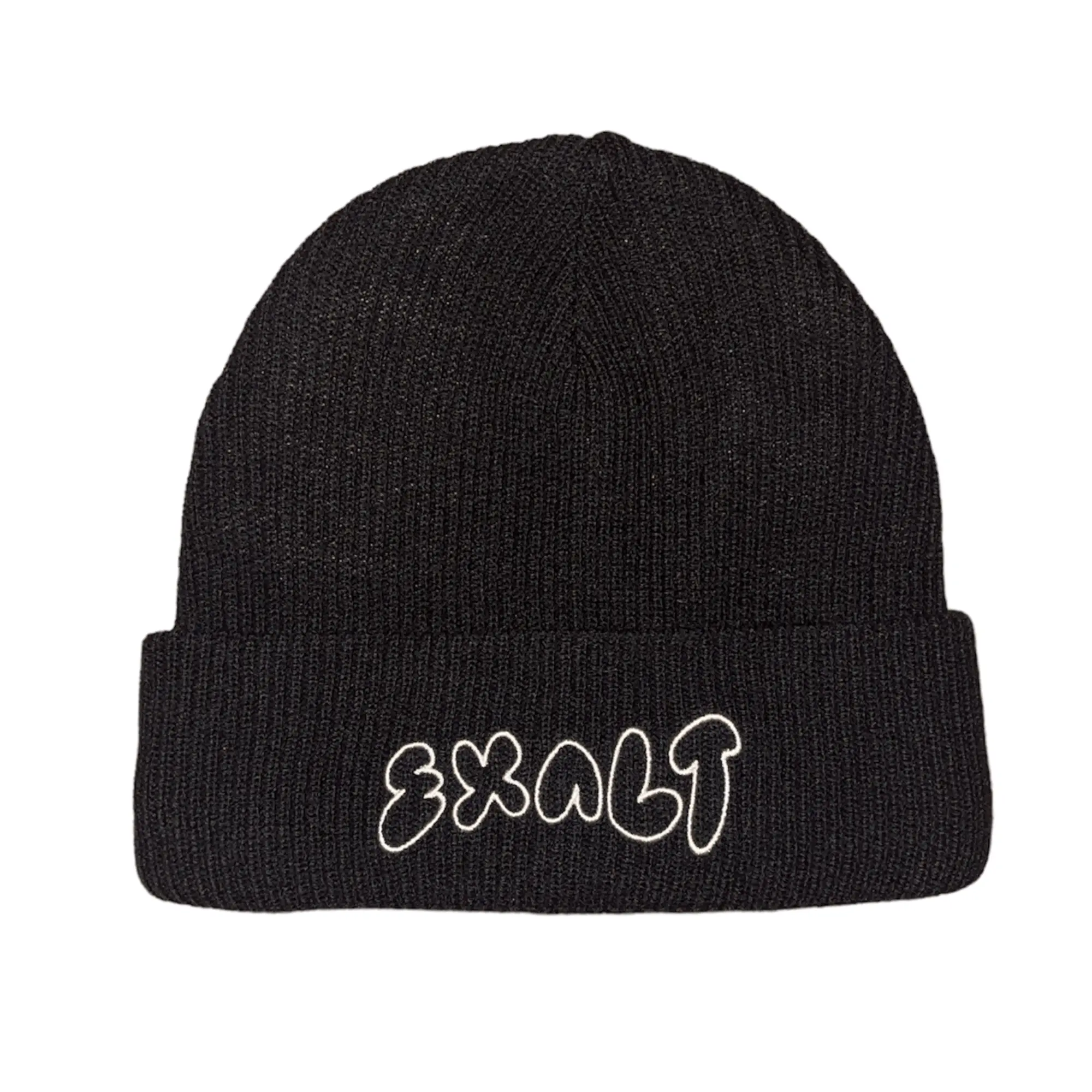 Satin Lined Beanie - Black
