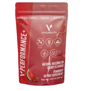 Performance+ by Vital Health | Amino Acids + Creatine + Electrolytes | Energy, Strength & Muscle Recovery Fitness