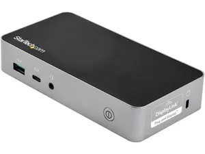 StarTech.com DK30CHHPD Dual HDMI Monitor USB-C Docking Station w/ 60W Power Delivery - Mac & Windows - 1x USB-C & 3x USB-A - GbE - 1080p (DK30CHHPD)