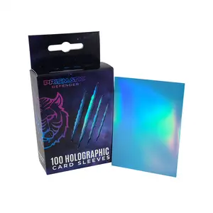 Prismatic Defender ORACLE Holographic Card Sleeves - 100 Foil Standard Sleeves (66 x 91 mm) TCG & Trading Cards - MTG, Pokemon, Lorcana, Digimon