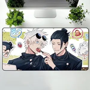 Gojo and Geto JJK Desk Mat, Jujutsu Kaisen Gojo Anime Mouse Pad