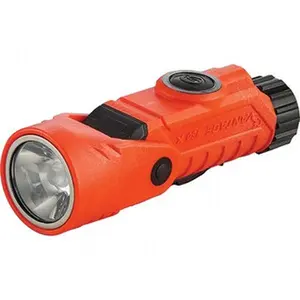 Streamlight Tactical Flashlight - Nylon Body, Orange Color, 250 Lumens, 900 Min Runtime, White & Blue LED Bulbs, 1 Included Lithium-Ion Battery, Model 88911