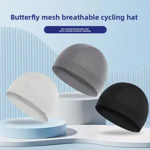 Cycling cap sunscreen sports cap outdoor sports ice silk mesh cap motorcycle helmet liner