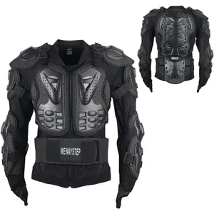 Motorcycle Protective Jacket Full Body Armor, Chest Spine Protection Gear For Men, Motorcycle, Dirt Bike, Motocross, MTB Racing