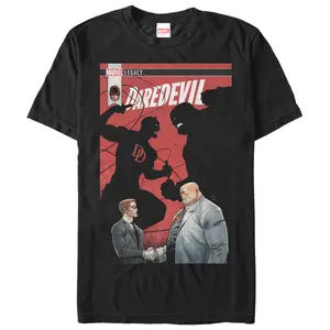 Men's Marvel Legacy Daredevil vs Kingpin T-Shirt