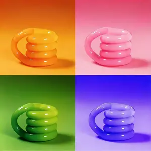 Twist Me Tranquil Series Fidget Toy, Silent Multi-Function Stress Relief Toy for Kids & Adults, Fun Desk Toy