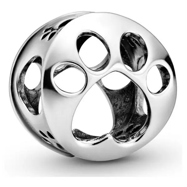 PANDORA Openwork Paw Print Charm 798869C00