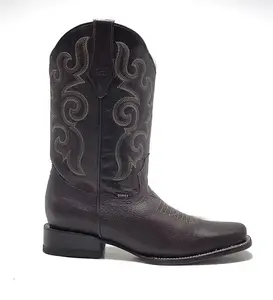 Denver Western Black Boot - Alfa Black, Brown, Orix, Oro