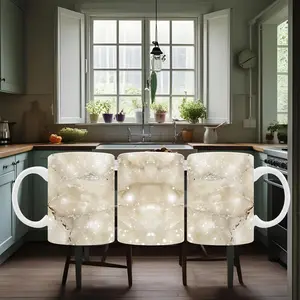 White Marble Mug