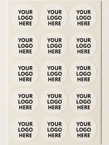 Vinyl Waterproof Logo Stickers for Small business | Water Resistant 2 inch Stickers | Vinyl Stickers for Small Business
