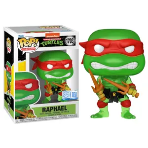 Funko Pop! Raphael Translucent Green, Teenage Mutant Ninja Turtles, TV 1703 - Funko Special Edition Exclusive Vinyl Figure in PopShield Protector