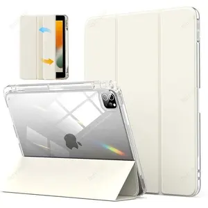 With Pencil Holder Case for iPad A16 11th 2025 Air11 13inch M3 M2 2024 iPad Pro11 12.9 13 Mini4/5 7.9th iPad Mini6/7 8.3th Air4 5 10th 10.9th 8 7 9.7 10.2 10.5 Samsung S6LITE10.4 A7 LITE A8 A9 A9 + S7/S8/S9/S9FE/S10FE S7 +/S8 12.4 S9 +/S9FE 12.4