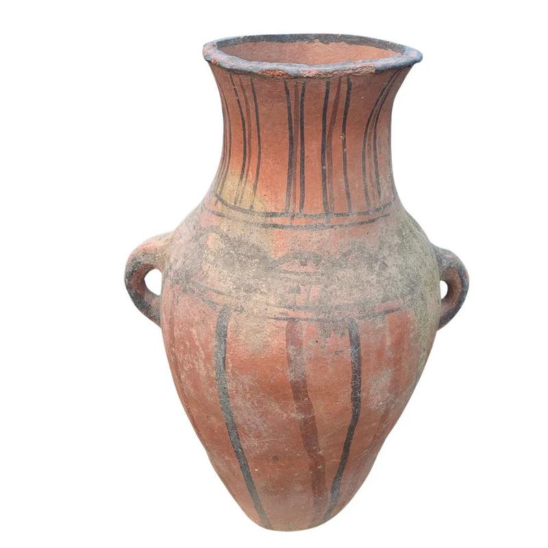 Antique Moroccan Terracotta Olive Jar - Medium