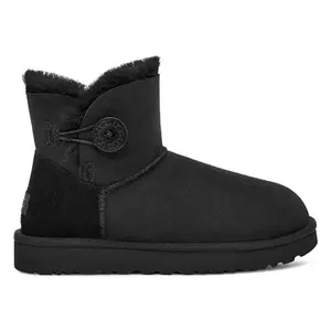 UGG Mini Bailey Button Boot Black (Women's) (women) by StockX