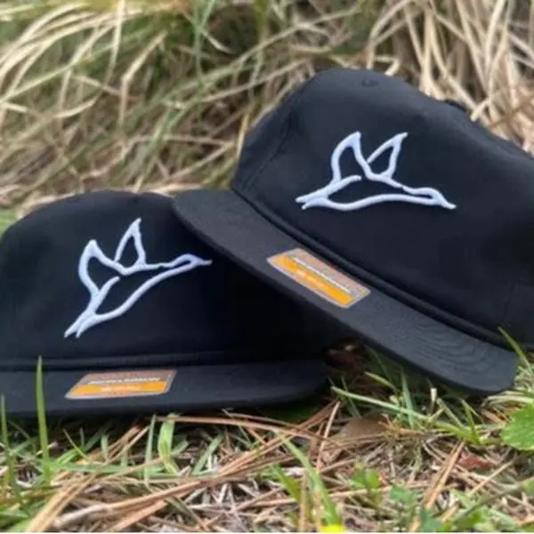Icon Grandpa Rope Hat Black/White | Combat Waterfowl