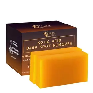 (Auntie Ama Essentials) 2 Bars of Kojic Acid Turmeric Bar Soap Daily