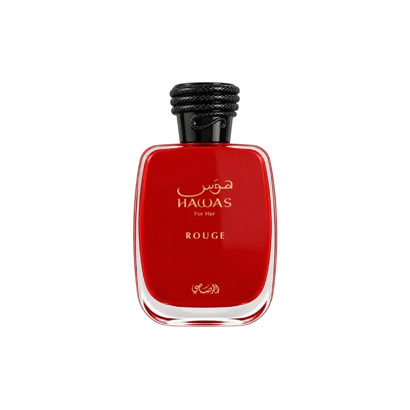 Rasasi Hawas Rouge Eau de Parfum for Women 3.4 Ounce