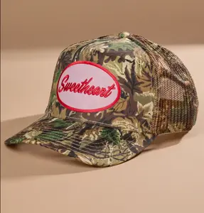 Camo Sweetheart Trucker Women's Hat