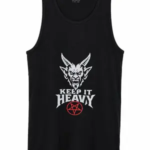 Keep It Heavy Devil Tank Top | Heavy Metal Muscle Tank