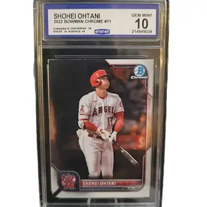 CCG GEM Mint 10 Shohei Ohtani 2022 Bowman Chrome #71