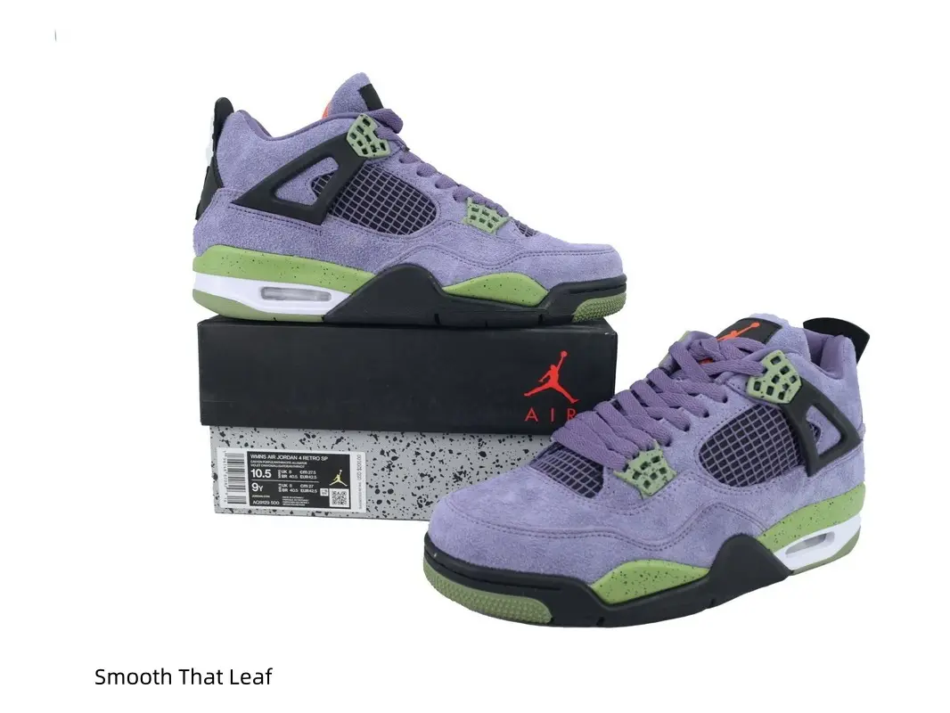 Lavender Purple Suede Mid Top Basketball Sneakers, Olive Green Hardware, Black Support Frame, Grid Mesh, Green Speckled Air Cushion Midsole, Trendy Retro Street Shoes#MidTopSneakers #BasketballShoes #SuedeSneakers
