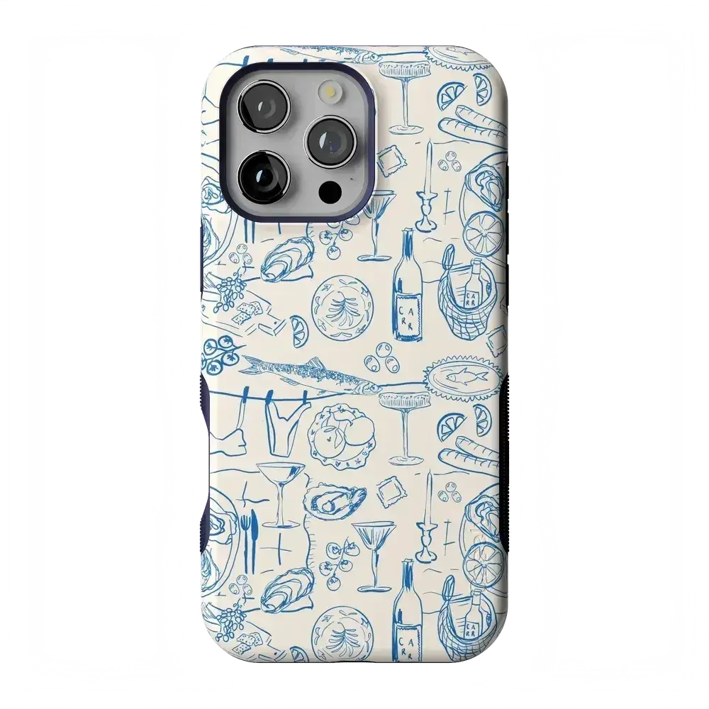 Casely iPhone 15 Pro Case | Dolce Vita | Amalfi Aperitivo | Bold Protective Design | Compatible with MagSafe