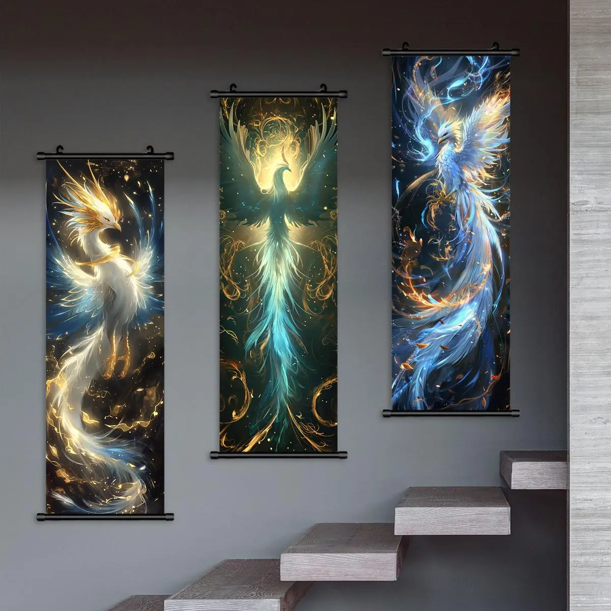 3PCS-15.8x47.2inch (40x120cm)-E