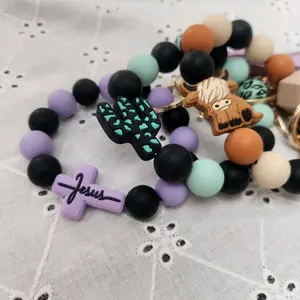 Bead and Charm Wristlet