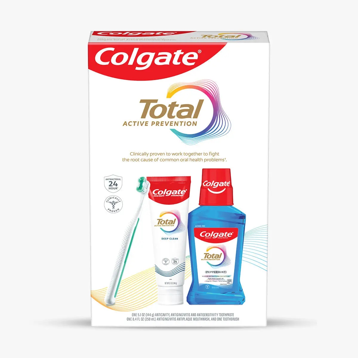 Colgate Total Active Prevention Oral Care Kit