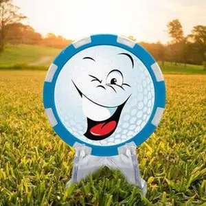 Goofy Ball Custom Golf Poker Chip Marker