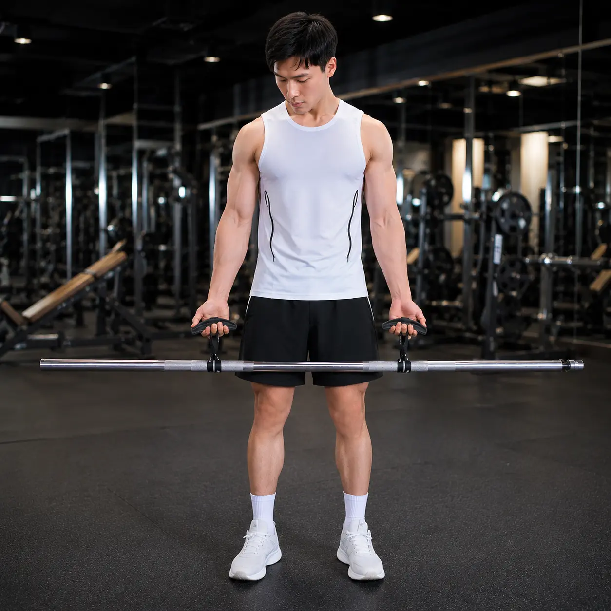 2Pcs Ergonomic Non-Slip Gym Grip Aid